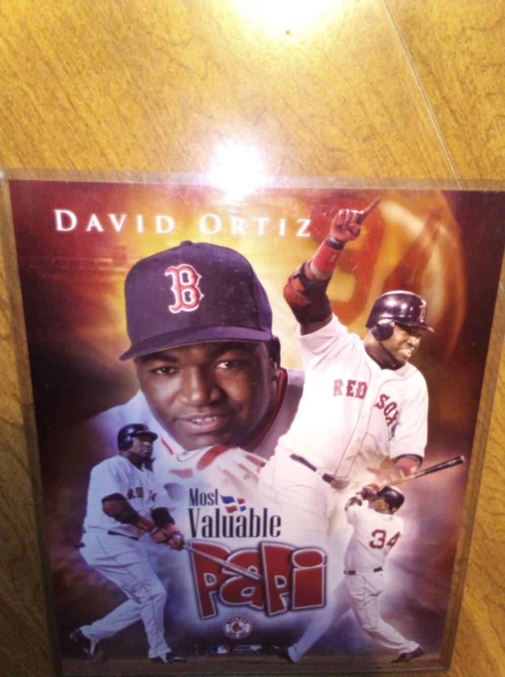 David Ortiz Most Valuable Papi 8"X10" Photo Print Boston Red Sox 2004 Photo File